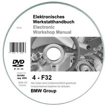 Bmw 4 F32 (435d) 2013-2017  manuale officina - repair manual