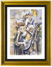 Stampa Pablo Picasso "Ragazza