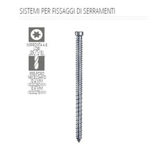 Viti TOX in Acciaio Zincato