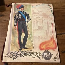CALENDARIO dell'Arma dei CARABINIERI dal 1985 Al 1990 con cordoncino originale