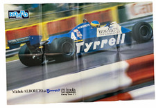 Poster Michele Alboreto Tyrell
