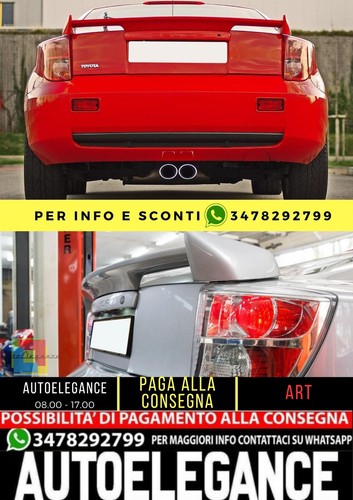 Kit spoiler adatto per toyota - kit,