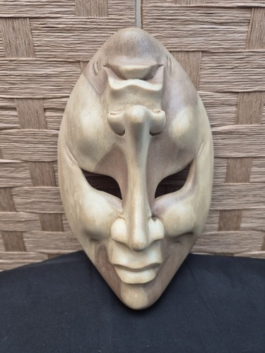 Maschera teatro legno - maschera,