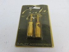 coppia di connettori spine a banana GALE quality accessories placcato oro hifi