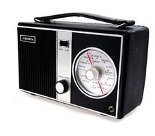 Radio a transistor corona