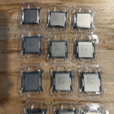 Lotto di 12 CPU / Intel Core