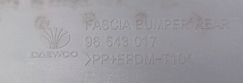 96543017 paraurti post - 96543017,