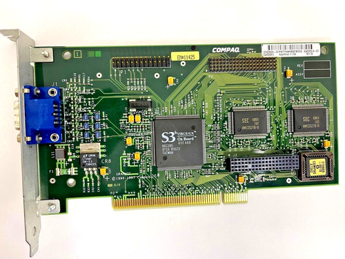 Scheda video vintage - video, compaq