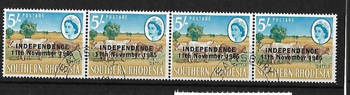 Rhodesia qe11 indipendenza - rhodesia,,