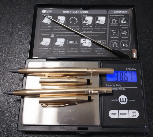 Cross set penne matite oro - cross,