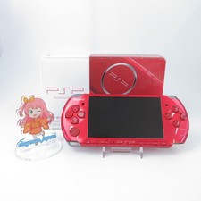 【Quasi Come Nuova】 Console Sony PSP-3000 Rosso Radiante Senza Batteria Japane...