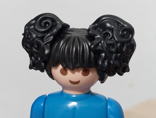 Playmobil parrucca fiocchi - parrucca,