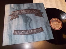 Bon Jovi "New Jersey" LP inner