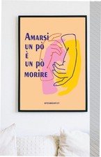 Poster lucio battisti - poster, amarsi