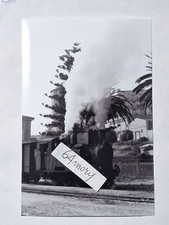 Fotografia Linea Castelvetrano Sciacca  Locomotiva a vapore R302.033 con merci