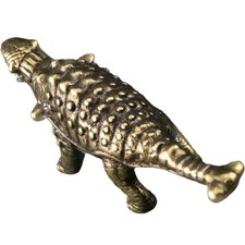  Figurina per dinosauri in ottone Antique Dinosaur Sculpture Desktop Statue