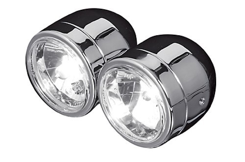 Faro doppio cromato honda cbf - cromato,