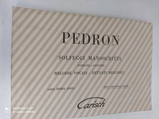 PEDRON SOLFEGGI MANOSCRITTI
