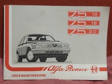 ALFA ROMEO 75 1,6 1,8 2,0 A