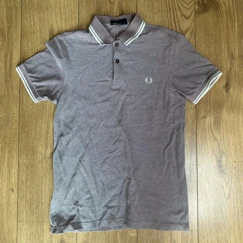 Polo uomo fred perry malva - polo,