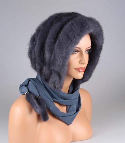 Cappello donna visone - cappello,