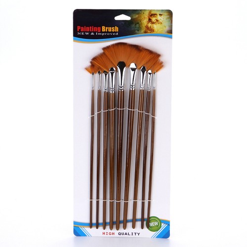 Pcs pennelli pittura - 9,