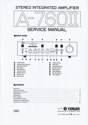 Servizio manuale istruzioni - servizio, di