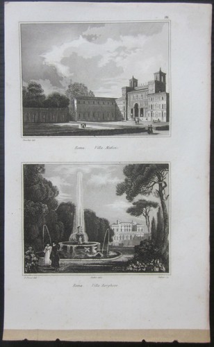1834 roma villa - 1834-37, medici