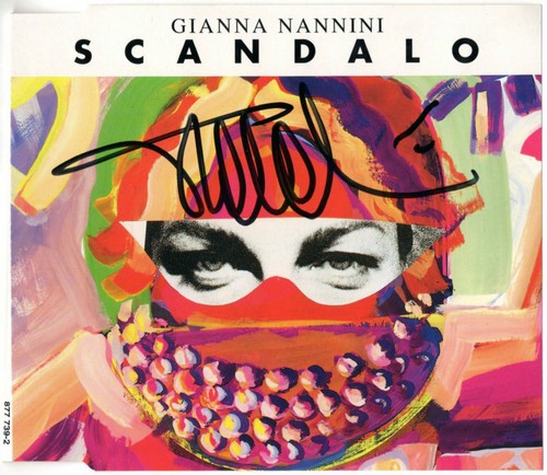 Gianna nannini signed - nannini,
