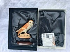 Gufo da fienile porcellana Royal Doulton RDA 37 collezione uccellino di preda
