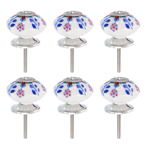 Per 6pcs maniglie fiori - per,