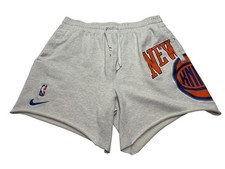 Nike NBA 75th Anniversary New York Knicks Terry Shorts 7" Size XL DO7683-051