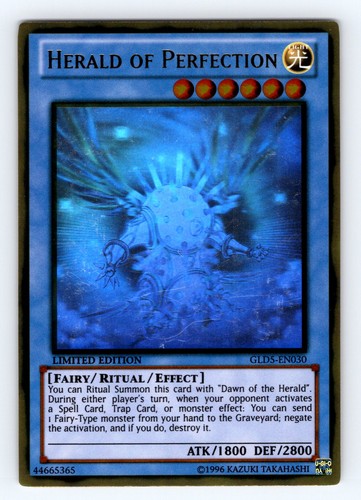 Yugioh araldo della perfezione - araldo,