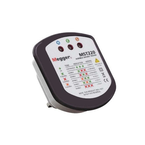 Tester presa acustica megger - presa,