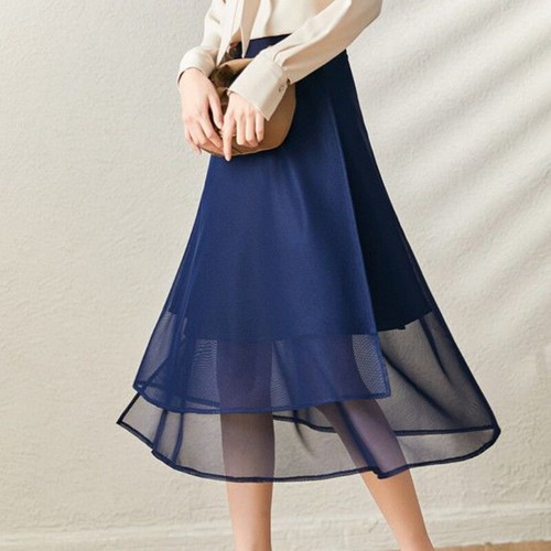 Gonna midi rete - in, elegante