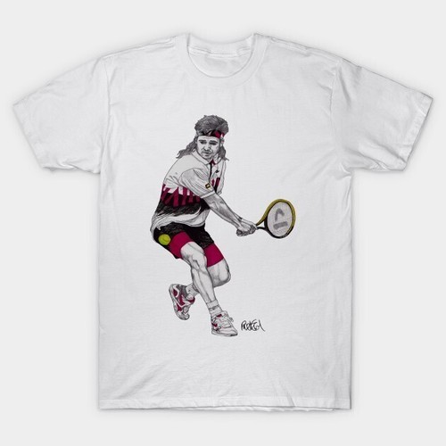 Shirt andre agassi manica - andre,