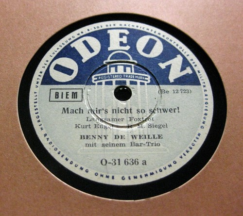 Benny weille non - de,