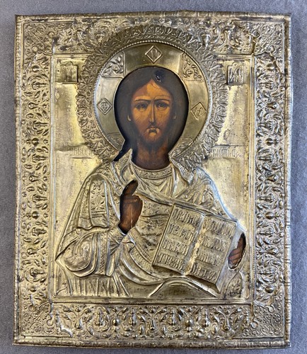 Icona russa cristo - russa,