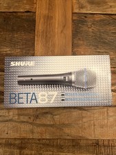 Shure Beta 87C Microfono