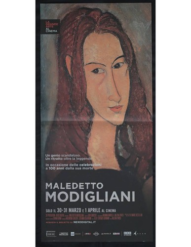 Locandina maledetto modigliani - locandina,