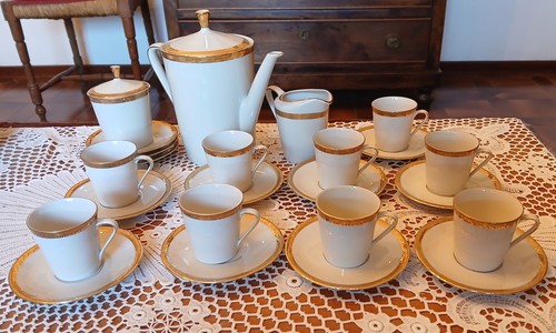 Servizio caffè porcellana - servizio,