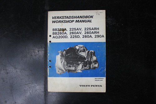 Volvo penta manuale officina - volvo,