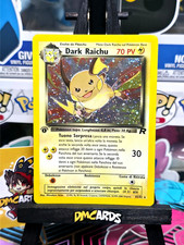Pokemon Dark Raichu 83/82 Prima Edizione Rara Holo | Team Rocket Italiano | Good