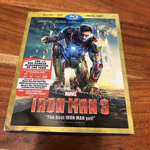 Iron man blu ray - (blu-ray/dvd,, 2013