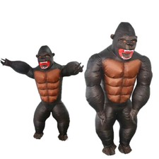 Costume gorilla gonfiabile