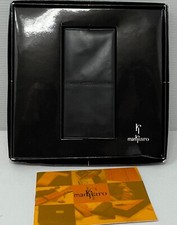 DELTA  MARKIARO PORTA CHIAVI PELLE NERO BLACK LARGE KEY CHAIN M116