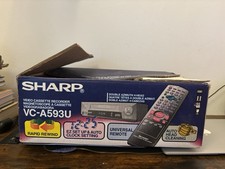 Sharp a353u vhs vcr - vc-a353u,