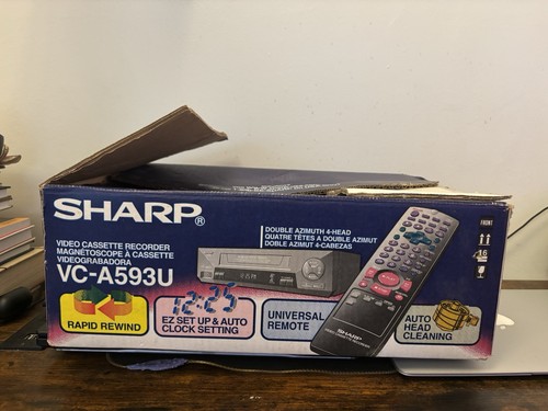 Sharp a353u vhs - sharp, vcr