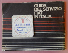 libretto Guida Servizio Fiat