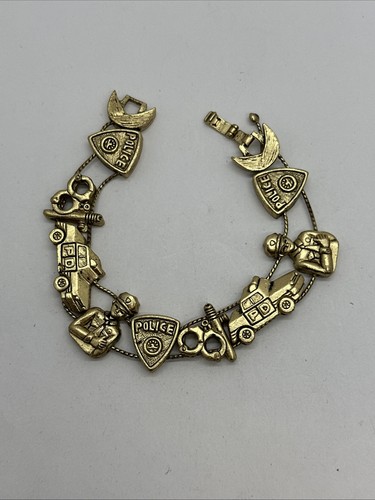 Bracciale vintage tono oro - vintage,